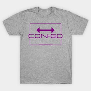 Con-Go Logo Purple T-Shirt